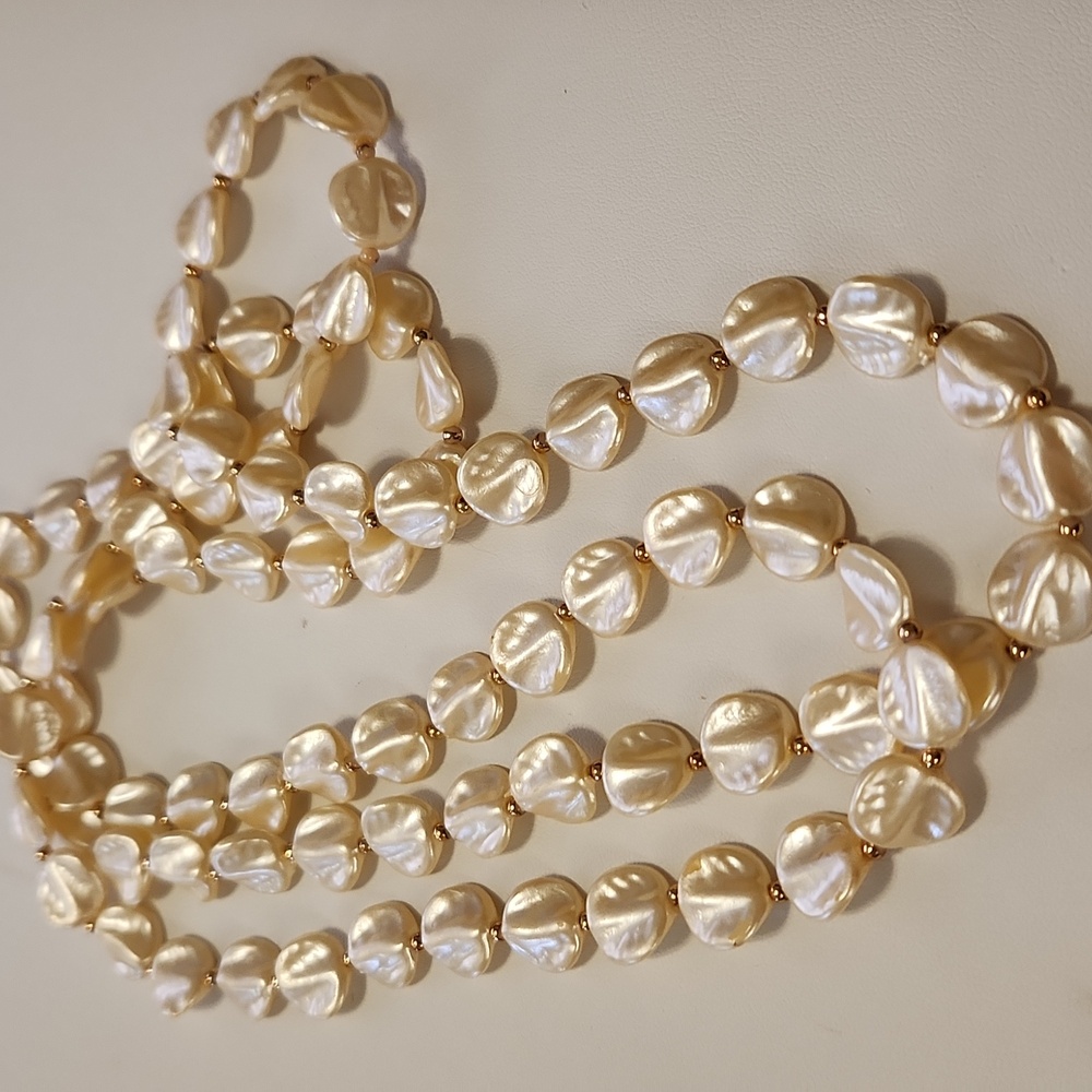Faux Pearl vintage Strand - Picture 3 of 3